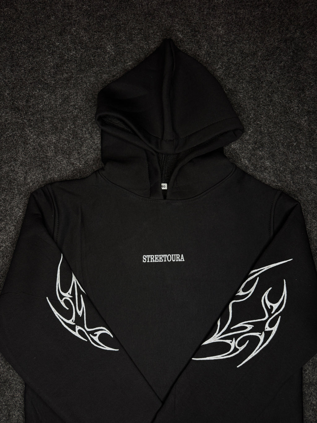 BLACK FAITH HOODIE