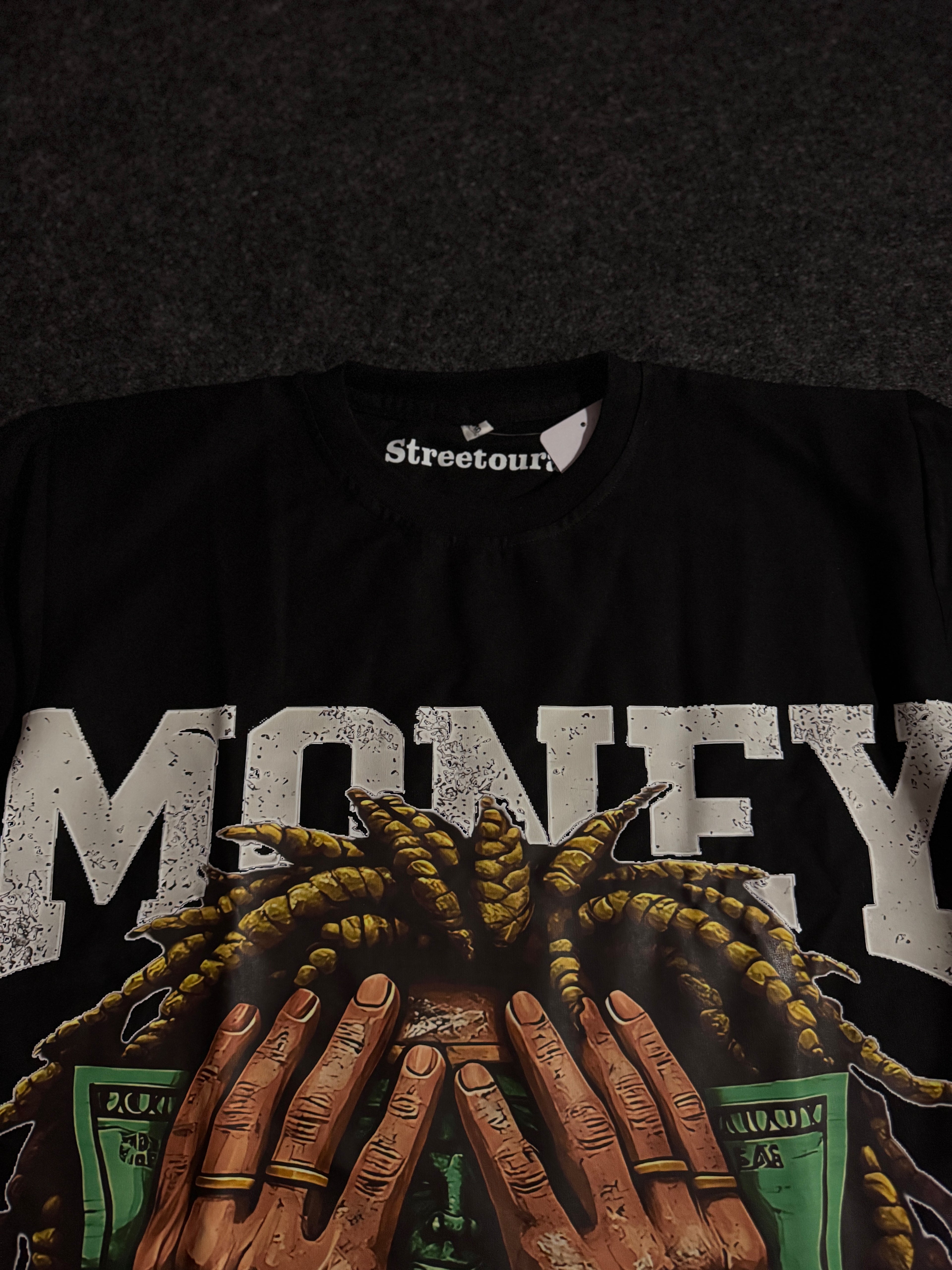 Black RichThread only T-shirt