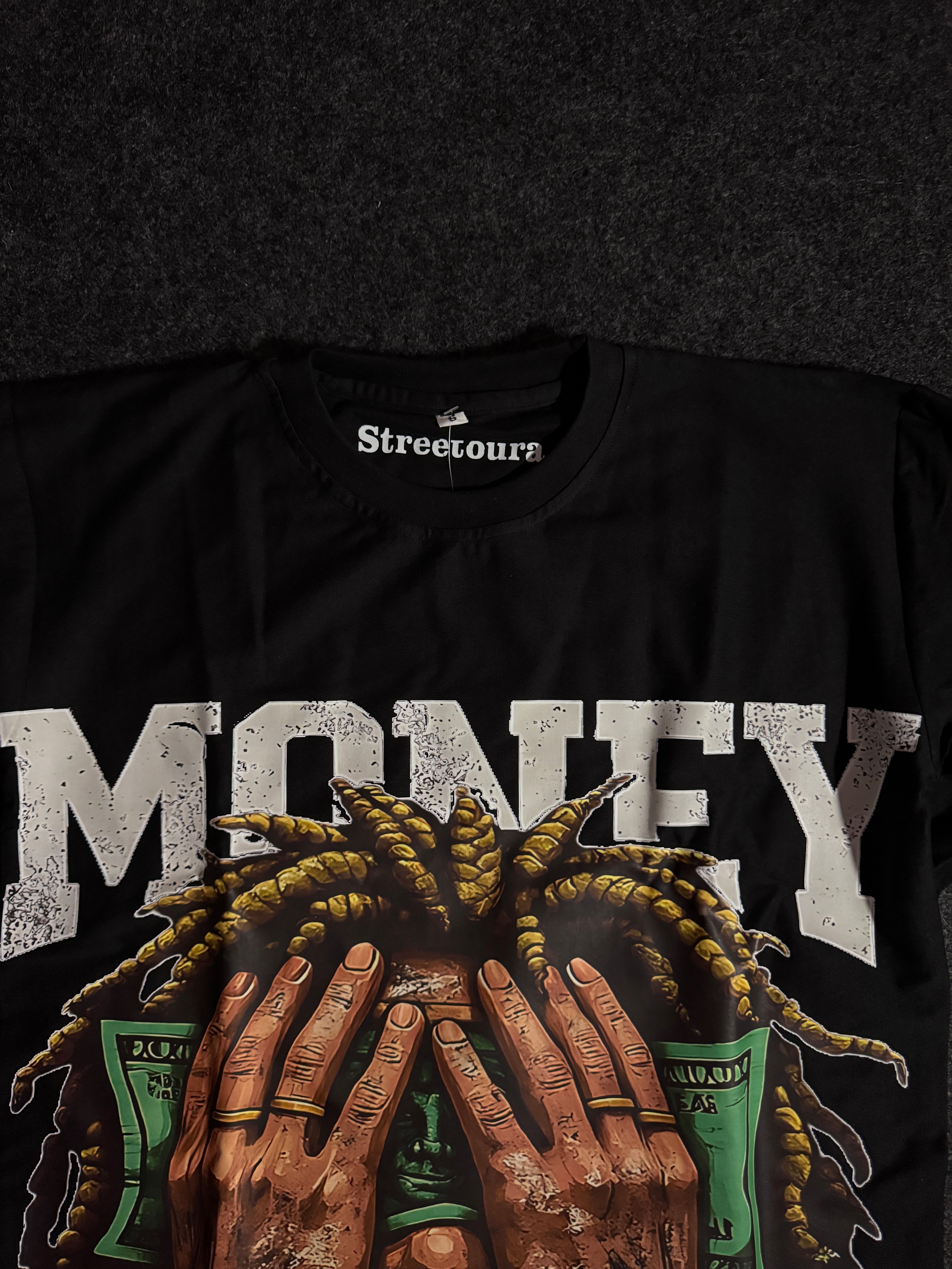 Black RichThread only T-shirt