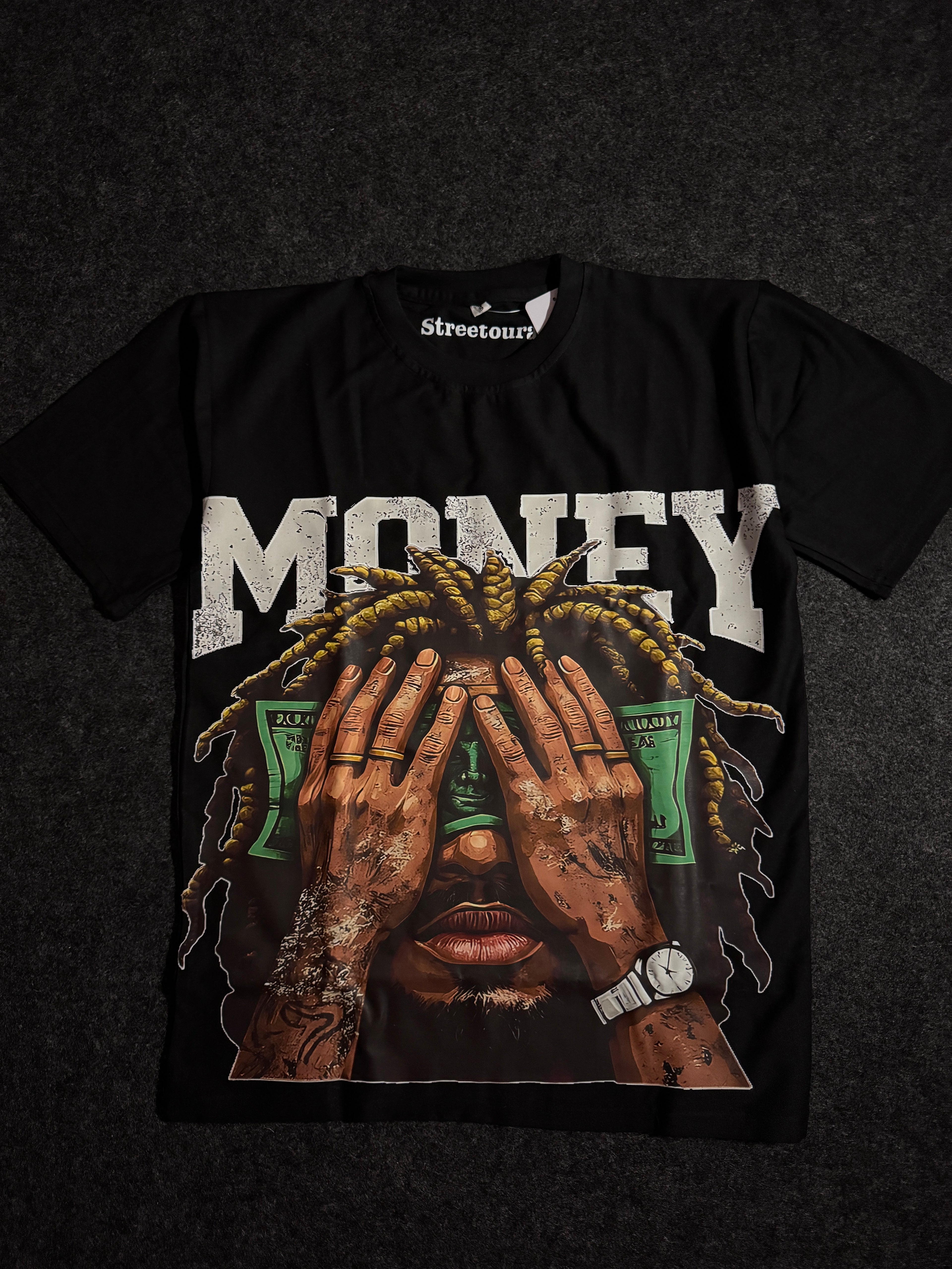 Black RichThread only T-shirt