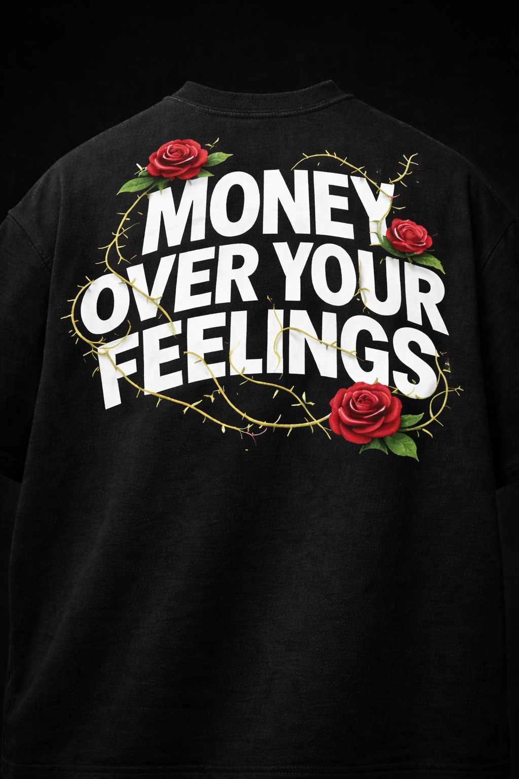 MONEY OVER FEELINS'S T-SHIRT