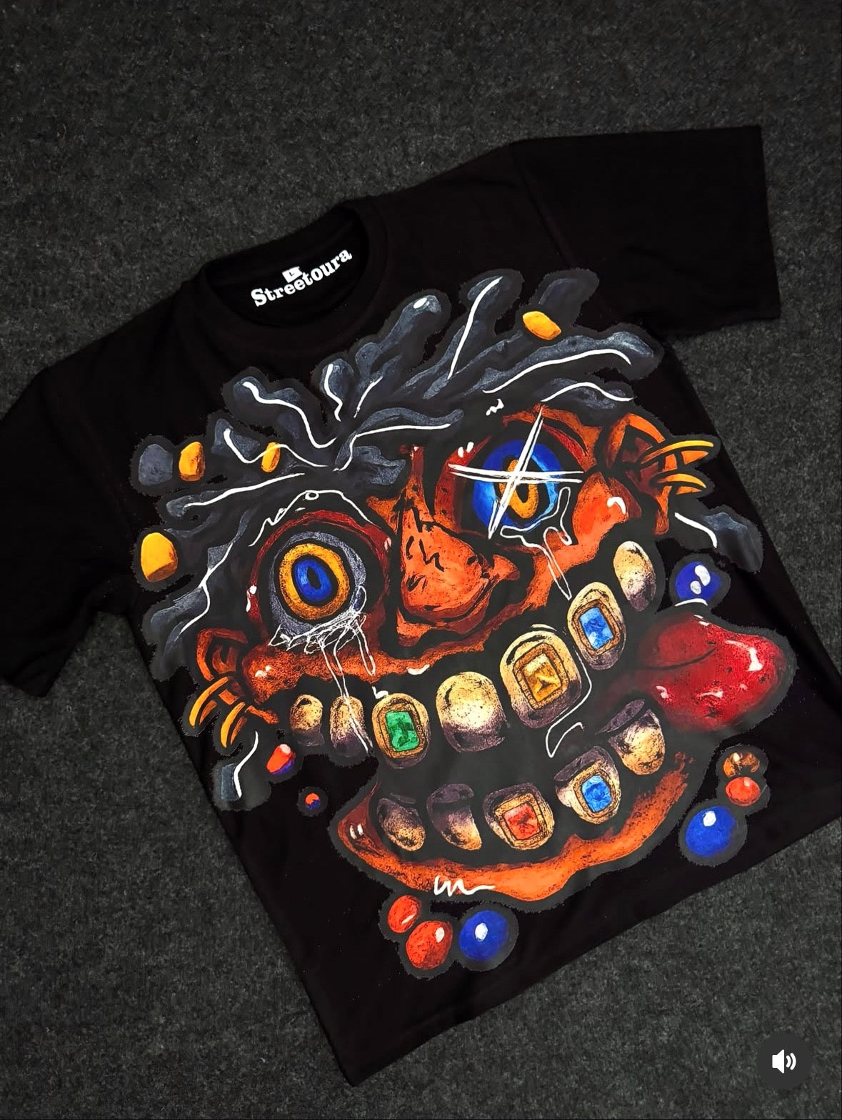 BLACK MAD GEM T-shirt