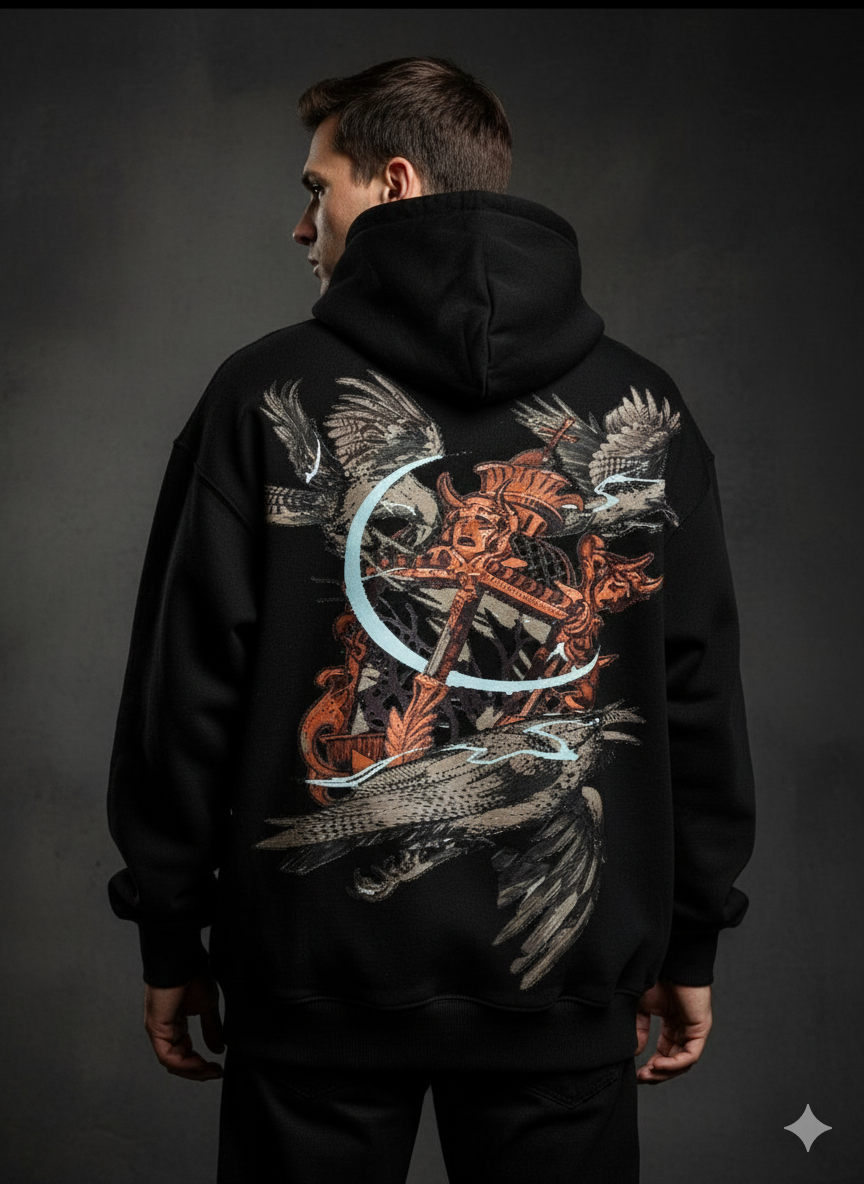 BLACK REVENANT HOODIE