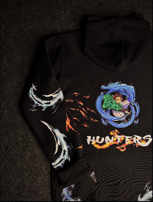 BLACK HUNTERZ HOODIE