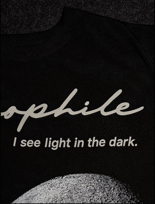 BLACK SELENOPHILE T-SHIRT