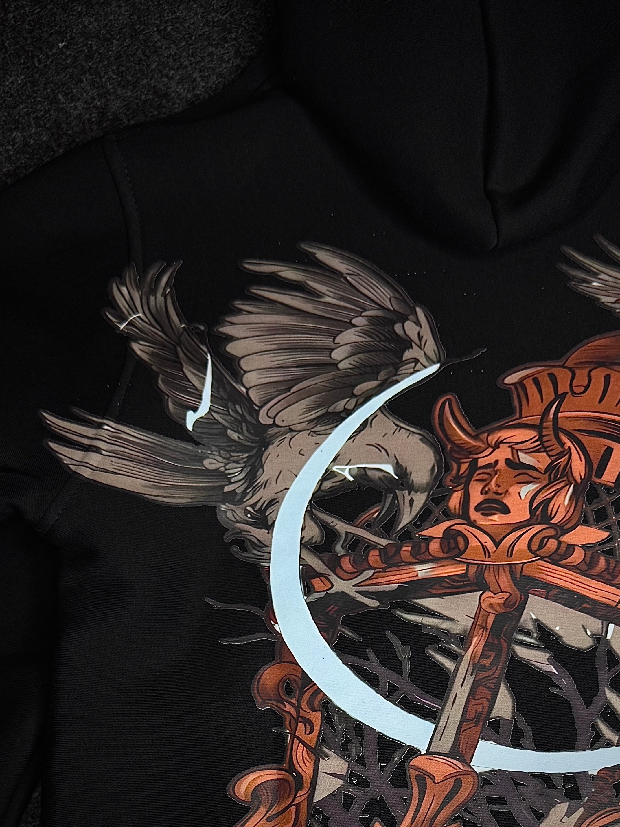 BLACK REVENANT HOODIE